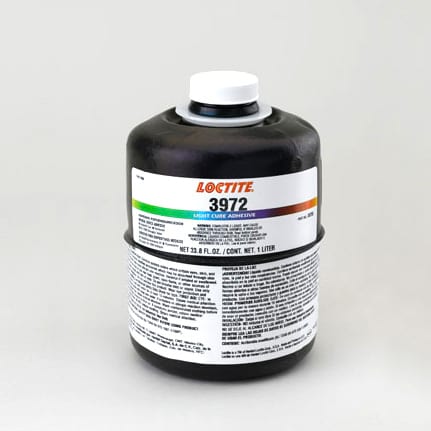 漢高樂(lè )泰 3972光固化醫療器械粘合劑 透明 1升 瓶裝